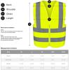 imageNeiko HighVisibility Safety Vest with Reflective Strips for Emergency Construction and Safety UseYellow