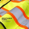 imageNeiko HighVisibility Safety Vest with Reflective Strips for Emergency Construction and Safety UseYellow