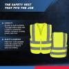 imageNeiko HighVisibility Safety Vest with Reflective Strips for Emergency Construction and Safety UseYellow