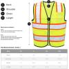 imageNeiko HighVisibility Safety Vest with Reflective Strips for Emergency Construction and Safety UseYellow