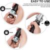 imageNeiko PRO 03707B 38quot Torque Wrench 38 Drive SAE 1580 FtLb 14 Length Adjustable Click Torque Wrench Chrome Vanadium CrV Steel38 Drive