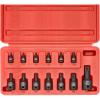 imageNEIKO 10071A 13Piece Torx Bit Socket Set S2 and CrV Steel 14Inch 38Inch and 12Inch Drive 2mm to 14mm Torx Bit Set Torque Bit Set Torx Socket SetTP Torx