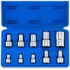imageNeiko 02473A External Torx Plus Socket Set10 Piece  14Inch EP6  EP8 38Inch EP10  EP16 12Inch Square Drive EP18 and EP24  CRV SteelETorx Plus