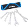 imageNeiko 03125A Heavy Duty Wrench Set  6 Piece  SAE  12Pt Combination Box EndsSAE