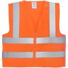 imageNeiko HighVisibility Safety Vest with Reflective Strips for Emergency Construction and Safety UseOrange
