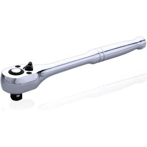 imageNeiko 03002A Stubby Ratchet 14 Inch Ratchet Wrench and Bit Driver 108Tooth Reversible Ratchet 33 Degree Mini 14 Ratchet Drive Oval Head Wrench CRV Steel Quarter Inch Small Ratchet Wrench14 Drive