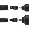imageNEIKO 00258A 15 Long Impact Extension Set and Impact Socket Adapter Set 14quot 38 12 Drive Extensions and Socket Adapters 6 Pieces Total 3 Piece Each Chrome Vanadium CrV SteelReducer w Extension