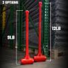 image:imageNEIKO 02851A Dead Blow Hammer 5 Pounds Neon Orange Deadblow Hammers Mallet Spark and Rebound Resistant Unibody Molded Soft Blow Rubber Checkered Grip Steel Shot and Core9 Pound