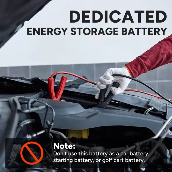 imageDRPREPARE 12V 100Ah LiFePO4 Battery Lithium Batteries 12v with 100A BMS 1280Wh Group 31 Deep Cycle Lithium Iron Phosphate Battery for RV Trolling Motor Solar Power OffGrid Home Energy Storage12V 100Ah LiFePO4 Battery