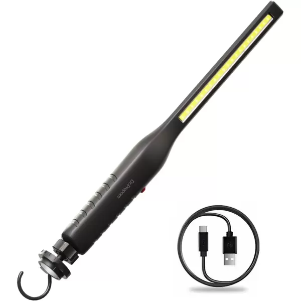 imageDRPREPARE LED Work Light 4000mAh Rechargeable COB Mechanic Light 700 Lumens Portable Lights with Magnetic Base 360 Swivel for Car Paint Correction WorkshopRepair Inspection EmergencyCRI 90