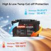 imageDRPREPARE 12V 100Ah Portable Power Station Solar Powered Battery 1280Wh LiFePO4 Battery with Hub for Home CPAP Outdoor RV Outdoor Camping Off Grid Applications