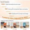imageDRPREPARE Boot Dryer Shoe Dryer Glove ampamp Boot Warmer with Heat Blower Portable Adjustable Rack and Timer Folding Design ampamp Quick Drying for Shoes Gloves Hats Socks Ski Boots
