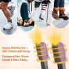 imageDRPREPARE Boot Dryer Shoe Dryer Glove ampamp Boot Warmer with Heat Blower Portable Adjustable Rack and Timer Folding Design ampamp Quick Drying for Shoes Gloves Hats Socks Ski Boots