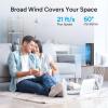 imageDRPREPARE Desk Fans for Bedroom 12 Inch Portable Table Fan 28 dB Quiet Fan with Remote 3 Speeds 60 Oscillation ampamp 12H Timer for Office Bedroom DesktopBlackUpgrade
