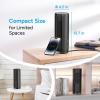 imageDRPREPARE Desk Fans for Bedroom 12 Inch Portable Table Fan 28 dB Quiet Fan with Remote 3 Speeds 60 Oscillation ampamp 12H Timer for Office Bedroom DesktopBlackUpgrade