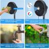 imageDRPREPARE Fan Mister for Outside Magnetic Fan Misting Kit Mist Attachment Portable Misting Cooling System with 164FT Mist Water Hosefor Patio Backyard Garden Terrace Pool Fans Not IncludedMagnetic Misting System