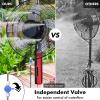 imageDRPREPARE Fan Mister for Outside Magnetic Fan Misting Kit Mist Attachment Portable Misting Cooling System with 164FT Mist Water Hosefor Patio Backyard Garden Terrace Pool Fans Not IncludedRing Misting System