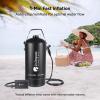 imageDRPREPARE Portable Shower for Camping 45 Gallons Camping Shower Bag Portable Outdoor Shower with Pump for Hiking Climbing Pet Cleaning Car Washing Beach ampamp Emergency5g With Rechargeable Pump