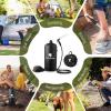 imageDRPREPARE Portable Shower for Camping 45 Gallons Camping Shower Bag Portable Outdoor Shower with Pump for Hiking Climbing Pet Cleaning Car Washing Beach ampamp Emergency4g With Rechargeable Pump