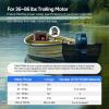 imageDRPREPARE 12V 100Ah Trolling Motor LiFePO4 Battery with LCD Meter ampamp 60A Circuit Breaker Kit Group 31 Lithium Iron Phosphate Battery with 100A BMS Lowtemp Protection for Boats RV ATV Trailers12V 100Ah G31 TM