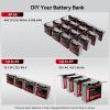 imageDRPREPARE 12V 100Ah Trolling Motor LiFePO4 Battery with LCD Meter ampamp 60A Circuit Breaker Kit Group 31 Lithium Iron Phosphate Battery with 100A BMS Lowtemp Protection for Boats RV ATV Trailers12V 20Ah