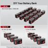 imageDRPREPARE 12V 100Ah Trolling Motor LiFePO4 Battery with LCD Meter ampamp 60A Circuit Breaker Kit Group 31 Lithium Iron Phosphate Battery with 100A BMS Lowtemp Protection for Boats RV ATV Trailers12V 7Ah