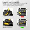 imageDRPREPARE 60Amp Circuit Breaker for Boat Trolling Motor Marine RV ATV Trailer Stereo Audio System Fuse with Manual Reset Switch Waterproof DC 12V48V Surface Mount