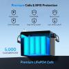 imageDRPREPARE 12V 300Ah LiFePO4 Battery Grade A Cells 3840Wh Rechargeable Lithium Iron Phosphate Battery 200A BMS ampamp Low Temp Cut Off Small Size for RV Solar OffGrid Camping Boat Backup Power12V 100Ah TM