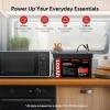 imageDRPREPARE 12V 300Ah LiFePO4 Battery Grade A Cells 3840Wh Rechargeable Lithium Iron Phosphate Battery 200A BMS ampamp Low Temp Cut Off Small Size for RV Solar OffGrid Camping Boat Backup Power12V 100Ah G31 2 Pack