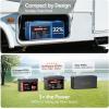 imageDRPREPARE 12V 300Ah LiFePO4 Battery Grade A Cells 3840Wh Rechargeable Lithium Iron Phosphate Battery 200A BMS ampamp Low Temp Cut Off Small Size for RV Solar OffGrid Camping Boat Backup Power12V 300Ah