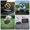 imageDRPREPARE 12V 300Ah LiFePO4 Battery Grade A Cells 3840Wh Rechargeable Lithium Iron Phosphate Battery 200A BMS ampamp Low Temp Cut Off Small Size for RV Solar OffGrid Camping Boat Backup Power12V 100Ah 2 Pack