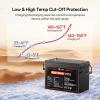 imageDRPREPARE 12V 300Ah LiFePO4 Battery Grade A Cells 3840Wh Rechargeable Lithium Iron Phosphate Battery 200A BMS ampamp Low Temp Cut Off Small Size for RV Solar OffGrid Camping Boat Backup Power12V 300Ah