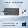 imageDRPREPARE 146V 10A ACDC LiFePO4 Lithium Battery Charger for 12V 128V Lithium Iron Phosphate Battery 3Stage Smart Charging CCCVTrickle 6 Safety Protections for RV Solar Power OffGrid