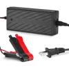 imageDRPREPARE 146V 10A ACDC LiFePO4 Lithium Battery Charger for 12V 128V Lithium Iron Phosphate Battery 3Stage Smart Charging CCCVTrickle 6 Safety Protections for RV Solar Power OffGrid