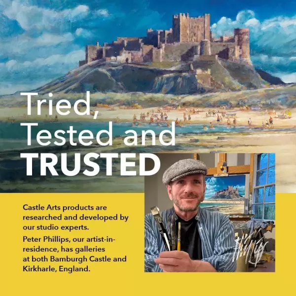 imageCastle Art Supplies 72 Colored Pencils Set  Quality Soft Core Colored Leads for Adult Artists Professionals and Colorists  Protected and Organized in Presentation Tin Box1 Count Pack of 72