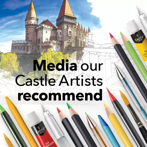 imageCastle Arts Flowers Coloring Book  36 MindfulnessInspiring Gorgeous Blooms Curated by inHouse Artists  with Color Reference Guide  No ShowThru Artist Grade Paper  Frameable Landscape A4 SizeCastles