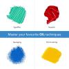 imageCastle Art Supplies 24 X 12ML Oil Paint Set  Great Value Set for Adult Artists Beginners and Advanced  Vibrant Variety of SmoothtoUse Colors  in Impressive Presentation Box with Tutorial NewNew Improved Formula