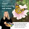 imageCastle Art Supplies 48 X 22ML Acrylic Paint Set  New Improved Formula  AllInclusive Set for Beginners Adult Artists  Quality Intense Colors  Smooth to Use on Range of Surfaces New Improved FormulaNew Improved Formula