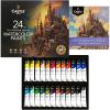image:imageCastle Art Supplies 24 X 12ML Watercolor Paint Set  New Improved Formula  Value for Adult Artists  Quality Intense Colors  Just Squeeze the Tube Mix with Water and Get Creative New Improved FormulaNew Improved Formula