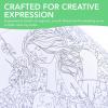 image:imageCastle Art Supplies Spring Coloring Book  72 Springtime Illustrations Curated by Artists with Color Reference Guide  No BleedThrough ArtistGrade Paper  Landscape A4 Size  Seasons Collection