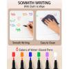 imageNicpro 2 PCS Magnetic Acrylic Calendar for Fridge Clear Calendar Dry Erase Board for Refrigerator Monthly Weekly Planning Board with 12 Color Markers Magnetic Pen Holder and Erase Towel16quotx12quot