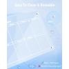 imageNicpro 2 PCS Magnetic Acrylic Calendar for Fridge Clear Calendar Dry Erase Board for Refrigerator Monthly Weekly Planning Board with 12 Color Markers Magnetic Pen Holder and Erase Towel16quotx12quot