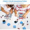 imageNicpro 6 Pack Dry Erase Lap Board Kid Double Sided Small Whiteboard 9 x 12 inches with 18 Pens and 6 Erasers Learning Mini White Board Portable Bulk School Supplies for Student and Classroom Use6 PACK
