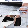 imageNicpro Chalkboard Contact Paper Roll 177quot X 787quot 65 Feet Self Adhesive Vinyl Paper Blackboard Wallpaper Chalk Paper Wall Decal Sticker with 1 Marker ampamp 5 Chalk for Home Office School Kitchen2 Pack