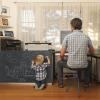 imageNicpro Chalkboard Contact Paper Roll 177quot X 787quot 65 Feet Self Adhesive Vinyl Paper Blackboard Wallpaper Chalk Paper Wall Decal Sticker with 1 Marker ampamp 5 Chalk for Home Office School Kitchen1 PACK