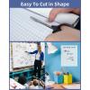 imageNicpro Dry Erase Whiteboard Sticker Wall Decal 177quot X 787quot65 ft SelfAdhesive White Board Peel Stick Paper to Do List with 3 Color WaterBased Pens for School Office Home Kids Drawing2 PACK