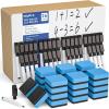 imageNicpro 6 Pack Dry Erase Lap Board Kid Double Sided Small Whiteboard 9 x 12 inches with 18 Pens and 6 Erasers Learning Mini White Board Portable Bulk School Supplies for Student and Classroom Use26 PACK
