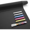 imageNicpro Chalkboard Contact Paper Roll 177quot X 787quot 65 Feet Self Adhesive Vinyl Paper Blackboard Wallpaper Chalk Paper Wall Decal Sticker with 1 Marker ampamp 5 Chalk for Home Office School Kitchen1 PACK