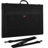 imageNicpro Light Weight Art Portfolio Bag 20x26 Black Art Canvas Portfolio Case with Detachable Shoulder Strap Leather Corners Carrying Storage Case for Artwork Poster Sketching and Drawing20 x 26 inches