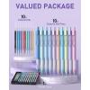 imageNicpro 10 Pack Pastel Colored Gel Pens With Case ampamp 10 Refills Aesthetic Bible Pens Quick Dry Smooth Writing Pens Fine Point 05mm For Bible Study Journaling Note Taking Writing Cute School Supplies
